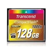 Memoria flash Transcend 1000x CompactFlash 128GB MLC [TS128GCF1000]