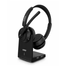 Cuffia con microfono Urban Factory BLUETOOTH 5.2 HEASDET WITH ANC - / ENC AND CHARGING STAND [HBV70UF]