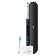 Braun Oral-B Pulsonic Slim Luxe 4500 Adult Sonic toothbrush Black, Platinum