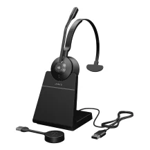 Cuffia con microfono Jabra Engage 55 SE Auricolare Wireless A Padiglione Ufficio Nero [9653-455-111]