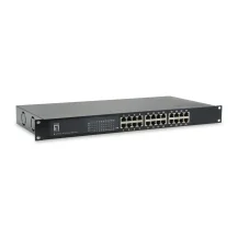Switch di rete LevelOne GEP-2421W150 Non gestito Gigabit Ethernet (10/100/1000) Nero Supporto Power over (PoE) [GEP-2421W150]