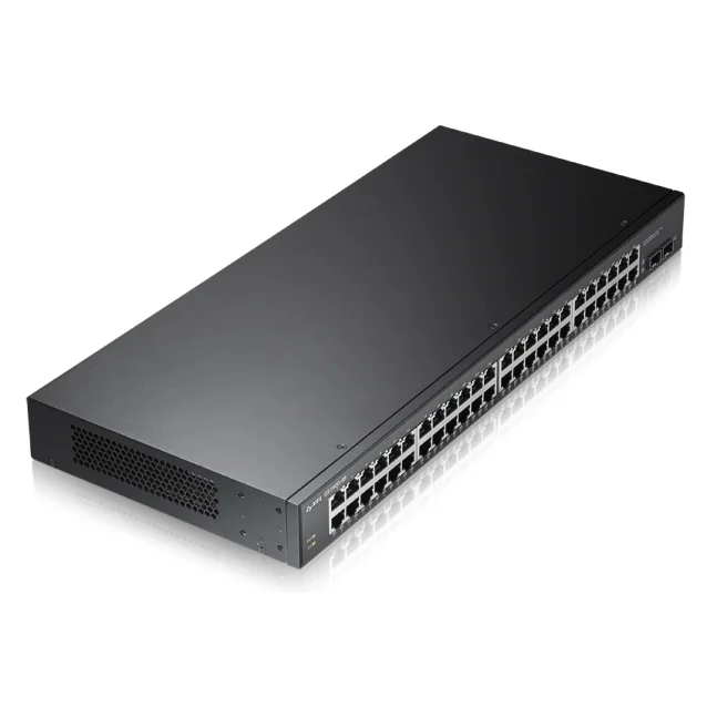 Zyxel GS1900-48-EU0102F switch di rete L2 Gigabit Ethernet (10/100/1000) Nero [GS1900-48-EU0102F]