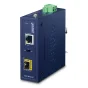 PLANET IGT-815AT convertitore multimediale di rete 1000 Mbit/s ModalitÃ  multipla, singola Blu (IP30 Compact size Industrial - 100/1000BASE-X SFP to BASE-T Media Converter LFP Supported Warranty: 60M) [IGT-815AT]