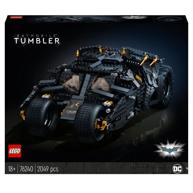 LEGO Marvel Super Heroes DC Batman Batmobile Tumbler Building Set 76240