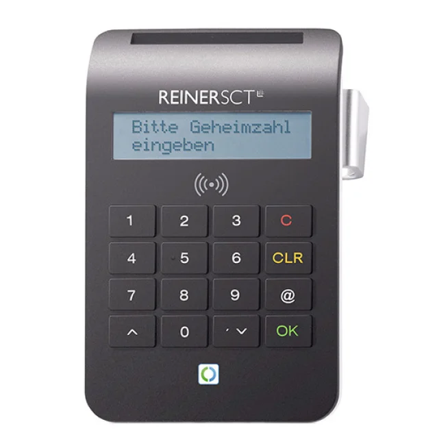 Reiner SCT cyberJack RFID komfort lettore USB 2.0 Nero [2718700-000]