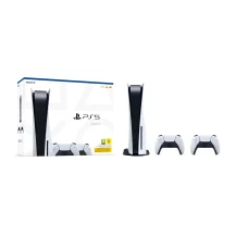 Console Sony PlayStation 5 - Bundle 2 Controller Wireless DualSense 825 GB Wi-Fi Nero, Bianco