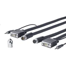 Vivolink PROVGASCW10 cavo VGA 10 m [D-Sub] Nero (Pro + Audio Cross Wall 10M - . Warranty: 144M) [PROVGASCW10]
