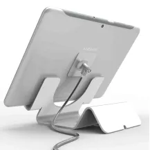 Compulocks Universal Tablet Security Holder Tablet/UMPC Bianco (UNIVERSAL TABLET LOCK STAND - ALL TABLETS STAND) [CL12UTHWB]