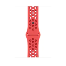 Apple MPHA3ZM/A accessorio indossabile intelligente Band Rosso Fluoroelastomero (Apple Nike - for smart watch 45 mm Regular size bright crimson/gym red) [MPHA3ZM/A]