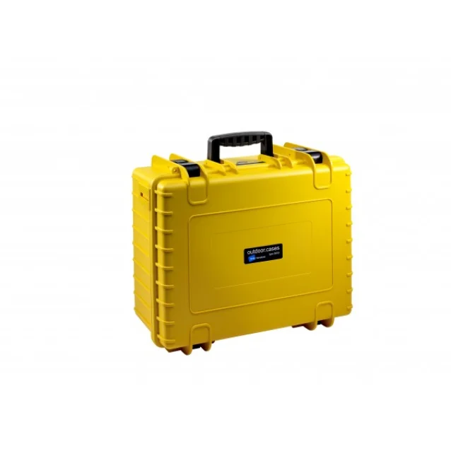 B&W Type 6000 valigetta porta attrezzi Valigetta/custodia classica Giallo [6000/Y/MED]