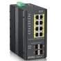 Switch di rete Zyxel RGS200-12P Gestito L2 Gigabit Ethernet (10/100/1000) Supporto Power over (PoE) Nero [RGS200-12P-ZZ0101F]