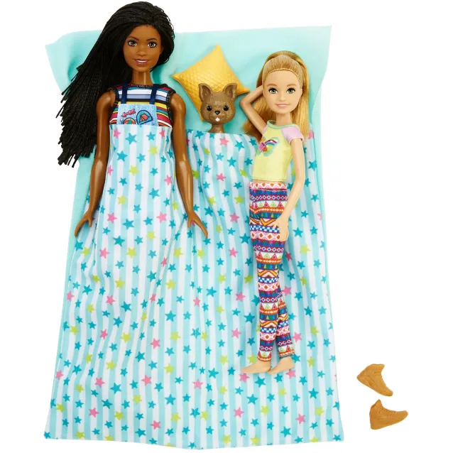 Barbie Camper dei Sogni - Veicolo con Scivolo e Piscina 2 Cuccioli 7 Aree Gioco Alto 76 cm 60+ Accessori Regalo per Bambini 3+ Anni