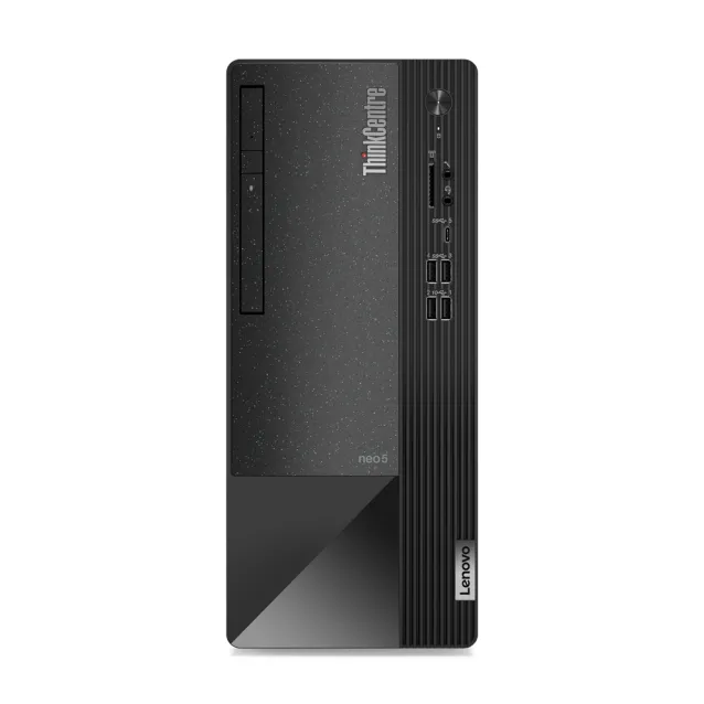 PC/Workstation Lenovo ThinkCentre Neo 50t Intel® Core™ i5 i5-12400 8 GB DDR4-SDRAM 256 SSD Windows 11 Pro Tower PC Nero, Grigio [11SE002VIX]