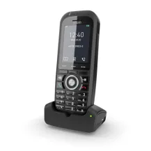 Cornetta del telefono Snom M70 Ricevitore telefonico DECT Identificatore di chiamata Nero [4423]