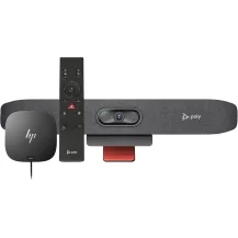 Telecamera per videoconferenza POLY Studio R30 USB Video Bar and BT Remote with HP USB-C Dock G5 (ABB) [9U3T1AA]