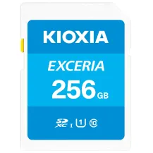 Kioxia Exceria memoria flash 256 GB MicroSDXC Classe 10 UHS-I (Kioxia SD-Card 256GB) [LNEX1L256GG4]