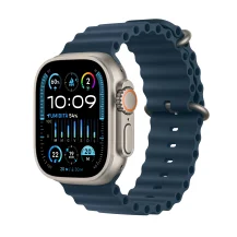 Smartwatch Apple Watch Ultra 2 GPS + Cellular, Cassa 49m in Titanio con Cinturino Ocean Blu [MREG3TY/A]