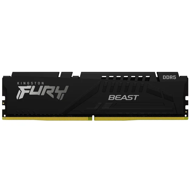 Memoria Kingston Technology FURY 32 GB 6000 MT/s DDR5 CL40 DIMM (Kit da 2) Beast Black [KF560C40BBK2-32]