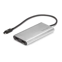 StarTech.com Adattatore Thunderbolt 3 a doppio HDMI - Compatibile Mac e Windows 4K 60Hz [TB32HD24K60]
