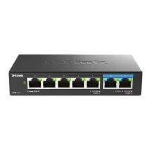D-Link DMS-107/E network switch Unmanaged Gigabit Ethernet (10/100/1000) Black