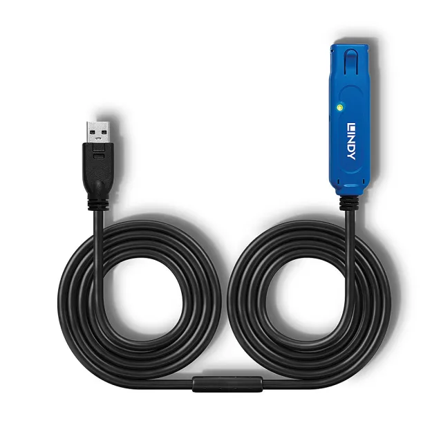 Lindy 43229 cavo USB 15 m 3.2 Gen 1 (3.1 1) A Nero [43229-LND]