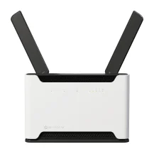 Mikrotik S53UG+5HaxD2HaxD-TC&FG621-EA router wireless Gigabit Ethernet Dual-band (2.4 GHz/5 GHz) 4G Nero, Grigio [S53UG+5HAXD2HAXD-TC&FG621-EA]