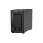 Server NAS QNAP TS-253E Tower Collegamento ethernet LAN Nero J6412 [TS-253E-8G]