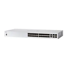Cisco CBS350-24S-4G-UK switch di rete Gestito L3 1U Nero, Grigio (Cisco Business 350 Series CBS350-24S-4G - Switch Managed 24 x Gigabit SFP + 2 combo Ethernet/Gigabit [uplink] rack-mountable) [CBS350-24S-4G-UK]
