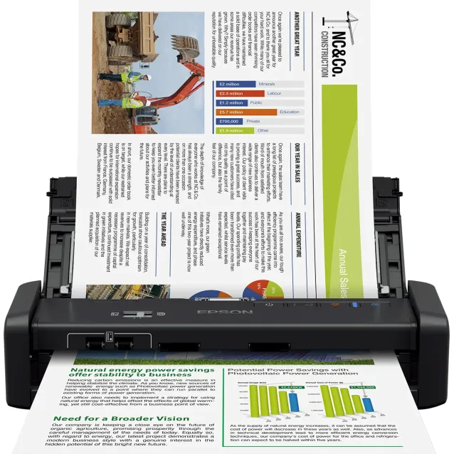 Scanner Epson SureColor Workforce DS-360W Power PDF