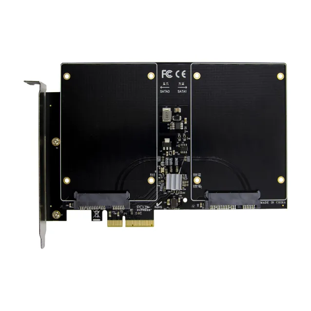 ProXtend PX-SR-10257 scheda di interfaccia e adattatore Interno SATA (PCIe III 6G 2-Channel - SSD RAID Card Warranty: 12M) [PX-SR-10257]