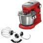 Bosch MUM9A66R00 robot da cucina 1600 W 5,5 L Rosso, Argento [MUM9A66R00]