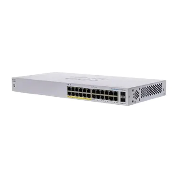 Switch di rete Cisco CBS110 Non gestito L2 Gigabit Ethernet (10/100/1000) Supporto Power over (PoE) 1U Grigio [CBS110-24PP-EU]