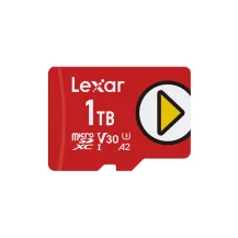 Memoria flash Lexar PLAY 1 TB MicroSDXC UHS-I (1TB microSDXC cards, up to 150MB/s read) [LMSPLAY001T-BNNNG]
