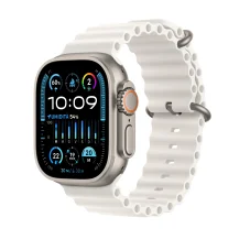 Smartwatch Apple Watch Ultra 2 GPS + Cellular, Cassa 49m in Titanio con Cinturino Ocean Bianco [MREJ3TY/A]