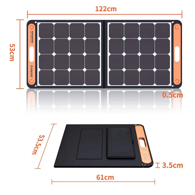 Jackery SolarSaga 100 pannello solare W Silicone monocristallino [SP1001G-E]