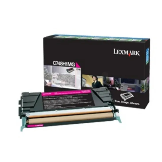 Lexmark C748H3MG cartuccia toner 1 pz Originale Magenta [C748H3MG]