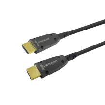 Vivolink PROHDMIOP100AM cavo HDMI 100 m tipo A [Standard] Nero (Armoured Optic 4K Cable - 100m Warranty: 144M) [PROHDMIOP100AM]