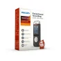 Philips Voice Tracer DVT2110/00 dittafono Flash card Nero, Cromo [DVT2110/00]