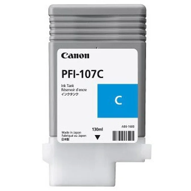 Cartuccia inchiostro Canon PFI-107C cartuccia d'inchiostro 1 pz Originale Ciano [6706B001]