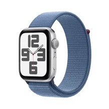 Smartwatch Apple Watch SE GPS Cassa 44mm in Alluminio con Cinturino Sport Loop Blu Inverno [MREF3QL/A]