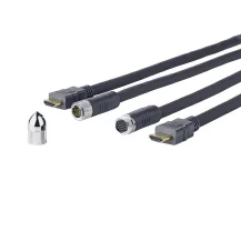 Vivolink PROHDMICW15 cavo HDMI 15 m tipo A [Standard] Nero (PRO CROSS WALL CABLE - . Warranty: 144M) [PROHDMICW15]