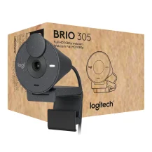 Logitech Brio 305 webcam 2 MP 1920 x 1080 Pixel USB-C Grafite [960-001469]
