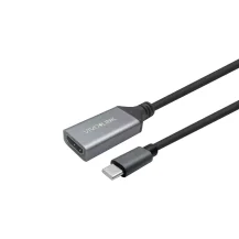 Vivolink PROUSBCHDMIMF2 adattatore per inversione del genere dei cavi USB C HDMI Nero (USB-C to female Cable 2m - Black . Warranty: 144M) [PROUSBCHDMIMF2]