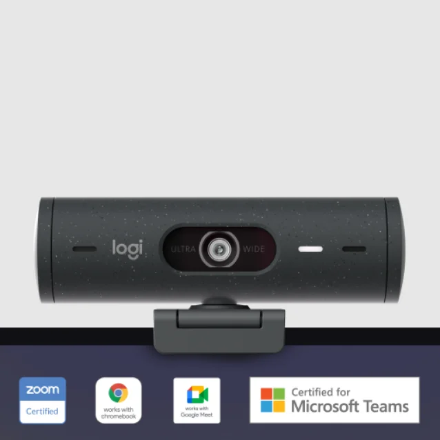 Logitech Brio 500 webcam 4 MP 1920 x 1080 Pixel USB-C Grafite [960-001422]