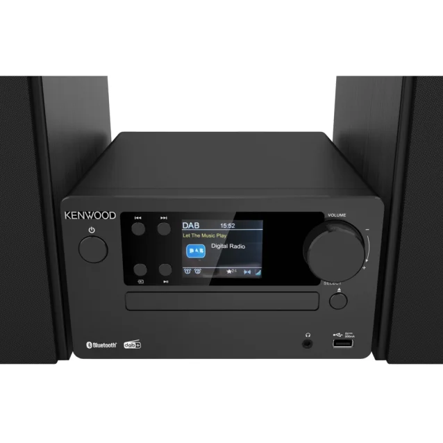 Kenwood Electronics M-725DAB-B set audio da casa Microsistema per la 50 W Nero