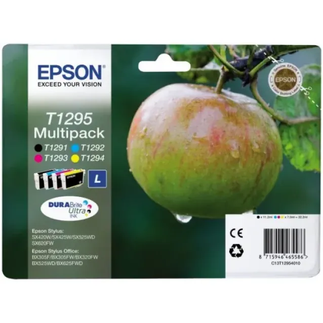 Cartuccia inchiostro Epson Apple Mutipack 4 colori [C13T12954010]