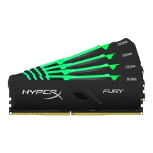 HyperX FURY HX424C15FB3AK4/32 memoria 32 GB 4 x 8 DDR4 2400 MHz [HX424C15FB3AK4/32]