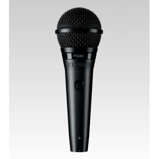 Shure PGA58-XLR Nero Microfono per palco/spettacolo