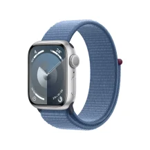 Smartwatch Apple WATCH SERIES 9 GPS 41MM SILVER - SPORT LOOP [MR923QA/A]