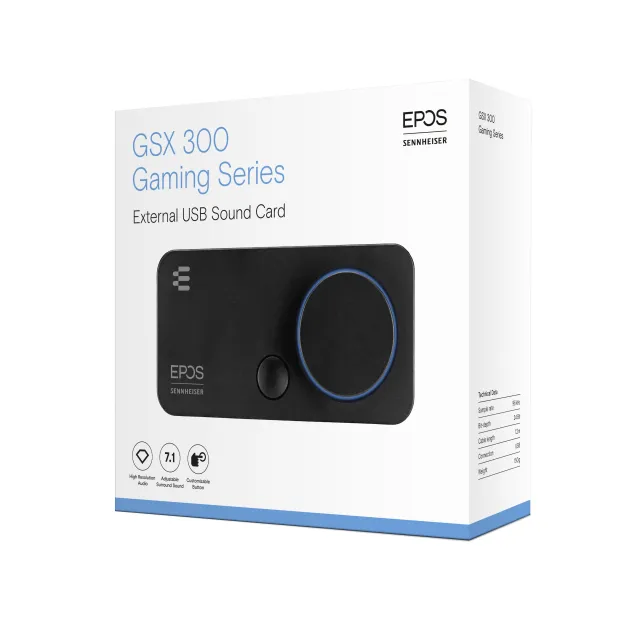 EPOS | SENNHEISER GSX 300 7.1 canali USB [1000201]